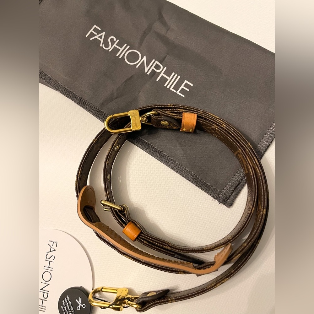 LOUIS VUITTON Monogram 16mm Adjustable Shoulder Strap